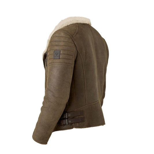 Men’s Brown Vintage B3 Shearling Jacket - Classic Aviator Warmth and Style Men’s Brown Vintage B3 Shearling Jacket - Classic Aviator Warmth and Style