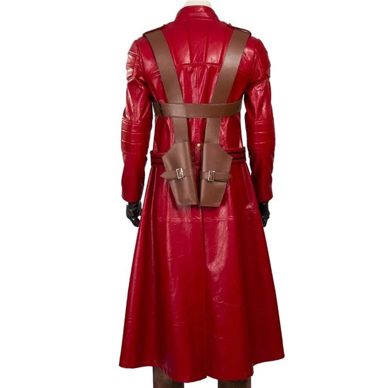Devil May Cry 3 Dante Red Trench Coat Avanzar Leather