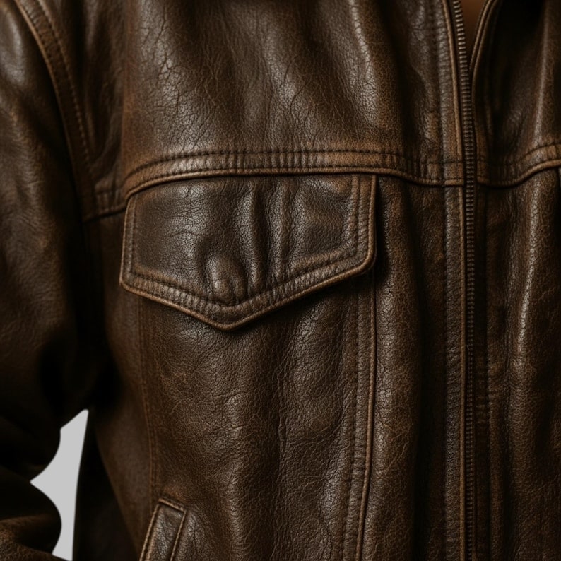 Women Vintage Leather Bomber Jacket – Handmade Classic Pure Leather Design