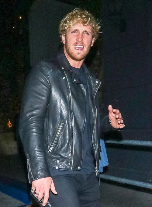 Logan Paul Leather Jacket Avanzar Leather