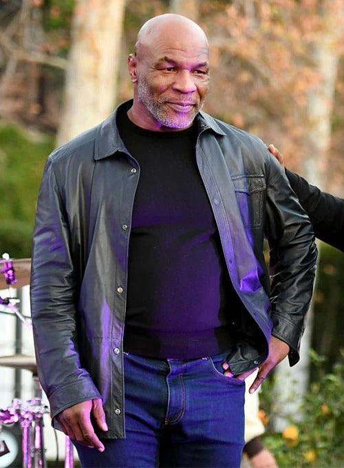 Mike Tyson Leather Shirt Avanzar Leather