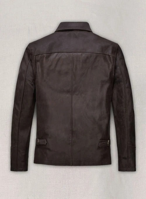 Sam Worthington Kidnapping Mr. Heineken Leather Jacket Avanzar Leather