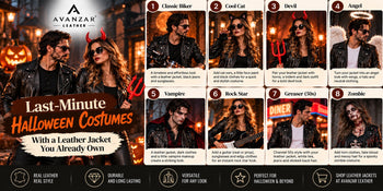 Last-Minute Halloween Costumes With a Leather Jacket You Already Own