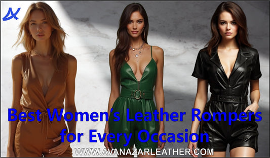 Best Women’s Leather Rompers for Every Occasion