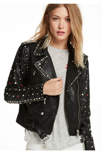 What Are Women's Studded Leather Jackets? A Complete Guide