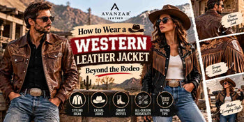 How to Wear a Western Leather Jacket Beyond the Rodeo