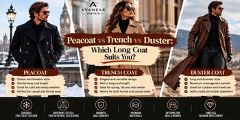 Peacoat vs Trench vs Duster: Which Long Coat Suits You?