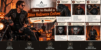 How to Build a Biker Halloween Costume Around a Real Leather Jacket