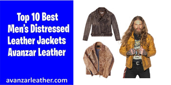 Best Distressed Leather Jackets for Men Top 10 Picks