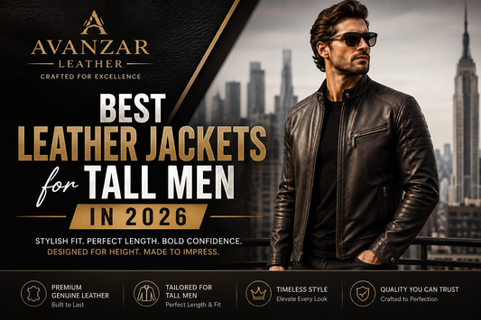 Best Leather Jackets for Tall Men in 2026
