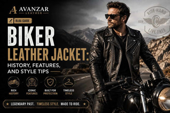 Biker Leather Jacket History, Features, and Style Tips