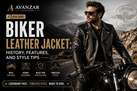 Biker Leather Jacket History, Features, and Style Tips