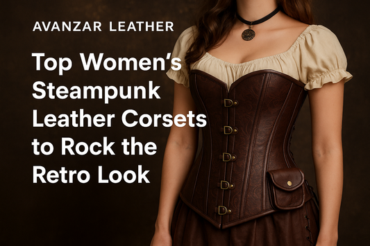 Top Women’s Steampunk Leather Corsets to Rock the Retro Look | Avanzar Leather