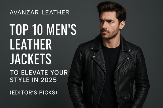 Top 10 Men’s Leather Jackets to Elevate Your Style in 2025 (Editor’s Picks)