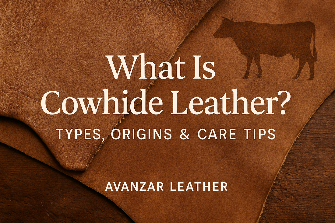 What Is Cowhide Leather? Types, Origins & Care Tips
