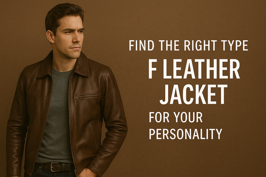 Find the Right Type of Leather Jacket for Your Personality