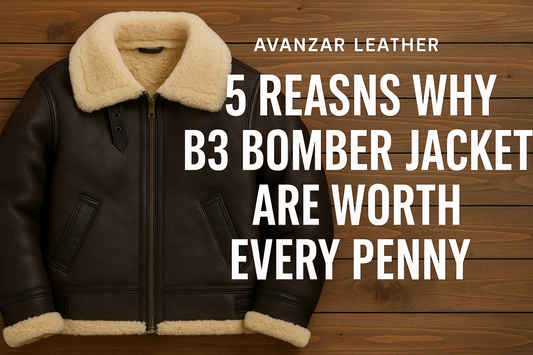 5 Reasons Why B3 Bomber Jackets Are Worth Every Penny