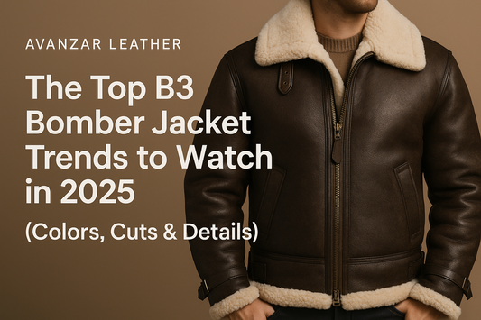 The Top B3 Bomber Jacket Trends to Watch in 2025 (Colors, Cuts &amp; Details)