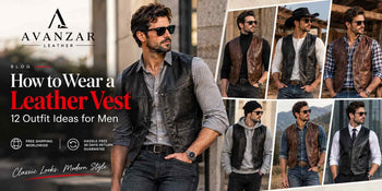 How to Wear a Leather Vest: 12 Outfit Ideas for Men