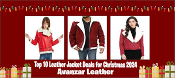 Top 10 Leather Jacket Deals for Christmas 2024 | Avanzar Leather