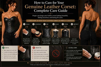 How to Care for Your Genuine Leather Corset: Complete Care Guide