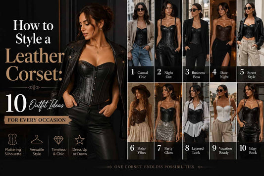 How to Style a Leather Corset: 10 Outfit Ideas for Every Occasion