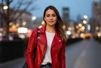 The Timeless Appeal of the Red Leather Jacket: A Fashion Icon