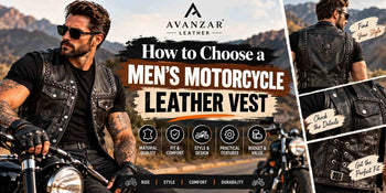 How to Choose a Men's Motorcycle Leather Vest