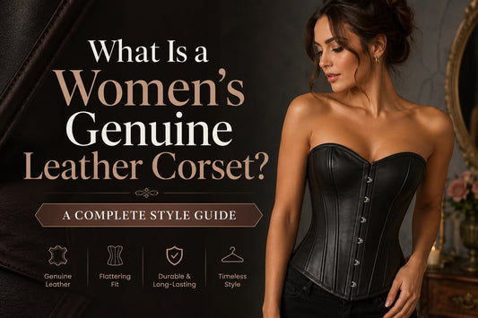 What Is a Women's Genuine Leather Corset A Complete Style Guide
