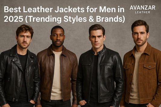 Best Leather Jackets for Men in 2025 (Trending Styles & Brands)