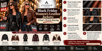 Black Friday Women's Leather Jackets: What's Worth Buying