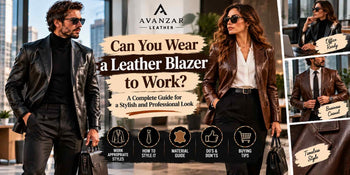 Can You Wear a Leather Blazer to Work?
