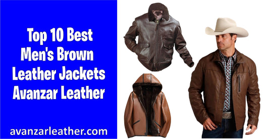 Top 10 Best Men's Brown Leather Jackets