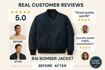 B16 Bomber Jacket Review: Real Customer Experiences & Expert Opinion