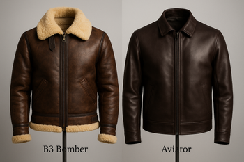 B3 Bomber vs Aviator Jackets: Which One Should You Buy in 2025?