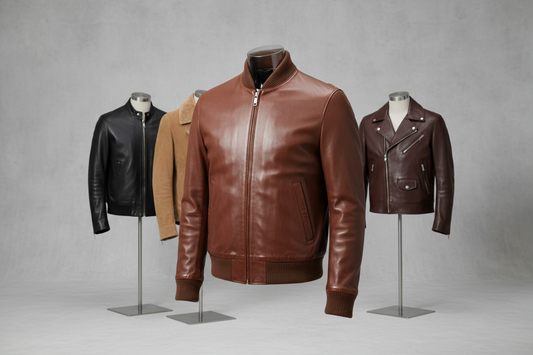 Best Men’s Leather Bomber Jackets to Buy Online in 2025 – Top 10 Styles, Prices & Deals