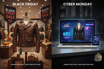 Black Friday vs Cyber Monday: When to Buy Your Dream Leather Jacket for the Best Price