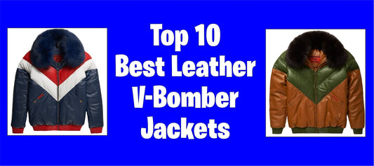 Top 10 Best Leather V-Bomber Jackets