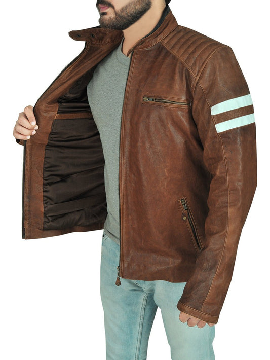 Men's Brown Leather Jacket - Style, Care & Tips | Avanzar Leather