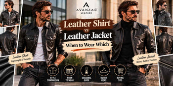 Leather Shirt vs Leather Jacket: When to Wear Which