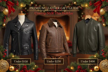 Christmas Leather Jacket Gift Guide 2025: Ideas Under $150, $250 & $400