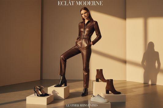 How to Pair a Leather Jumpsuit with the Perfect Footwear