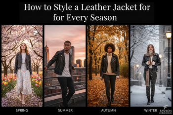 How to Style a Leather Jacket for Every Season