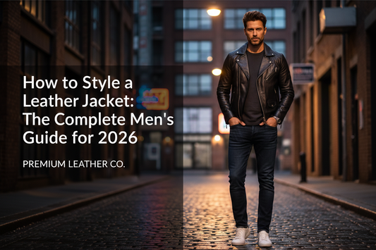 How to Style a Leather Jacket: The Complete Men's Guide for 2026