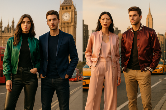 How to Style a Satin Jacket: Celebrity-Inspired Looks in London & NYC