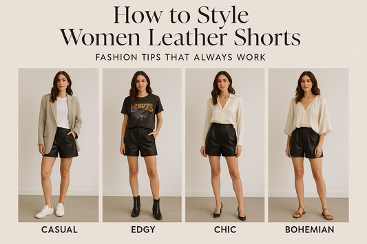 How to Style Women Leather Shorts: Fashion Tips That Always Work