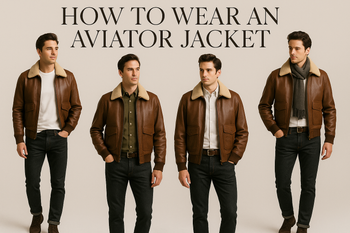 How to Wear an Aviator Jacket the Right Way