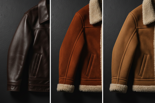 Leather vs Suede vs Shearling: Which Material Is Right for You?