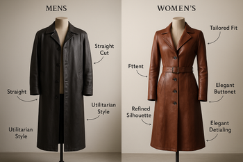 Men’s vs Women’s Leather Duster Jackets: Key Styling Differences