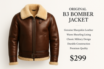Original B3 Bomber Jacket (Key Features & Price)